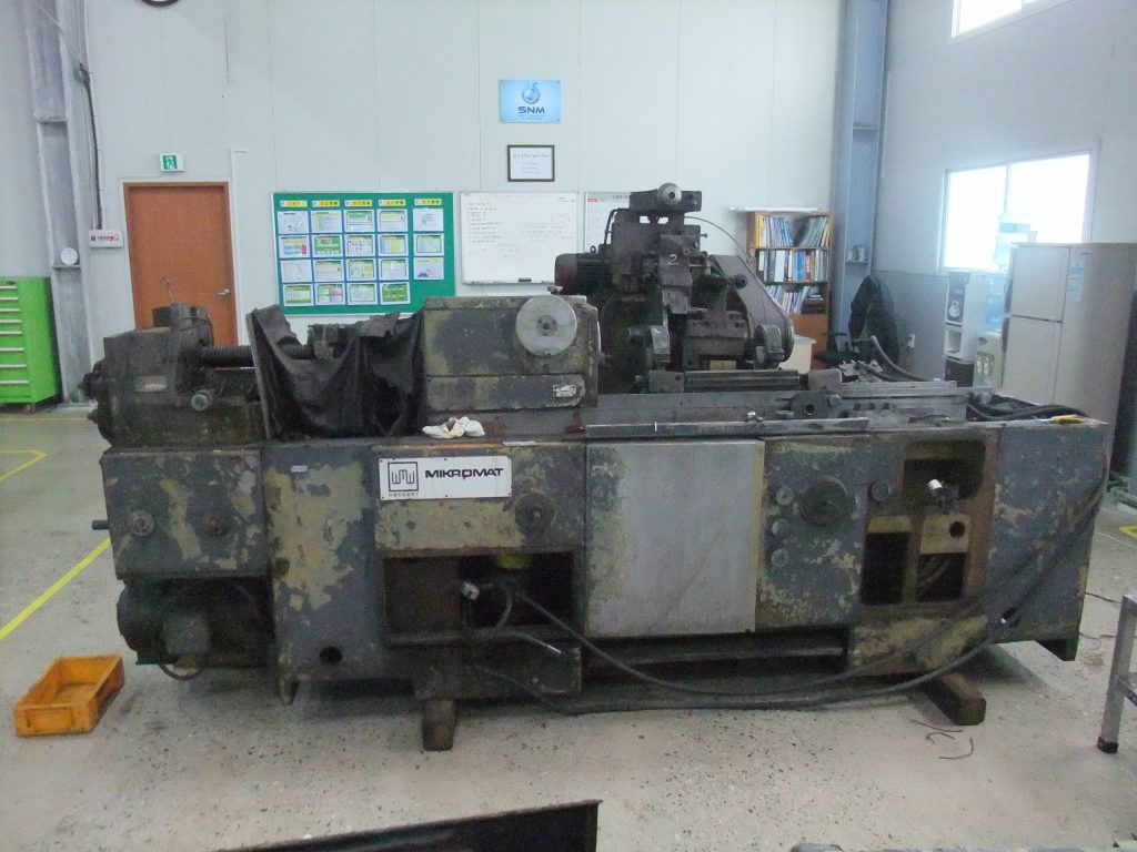 나사연삭기 보수전